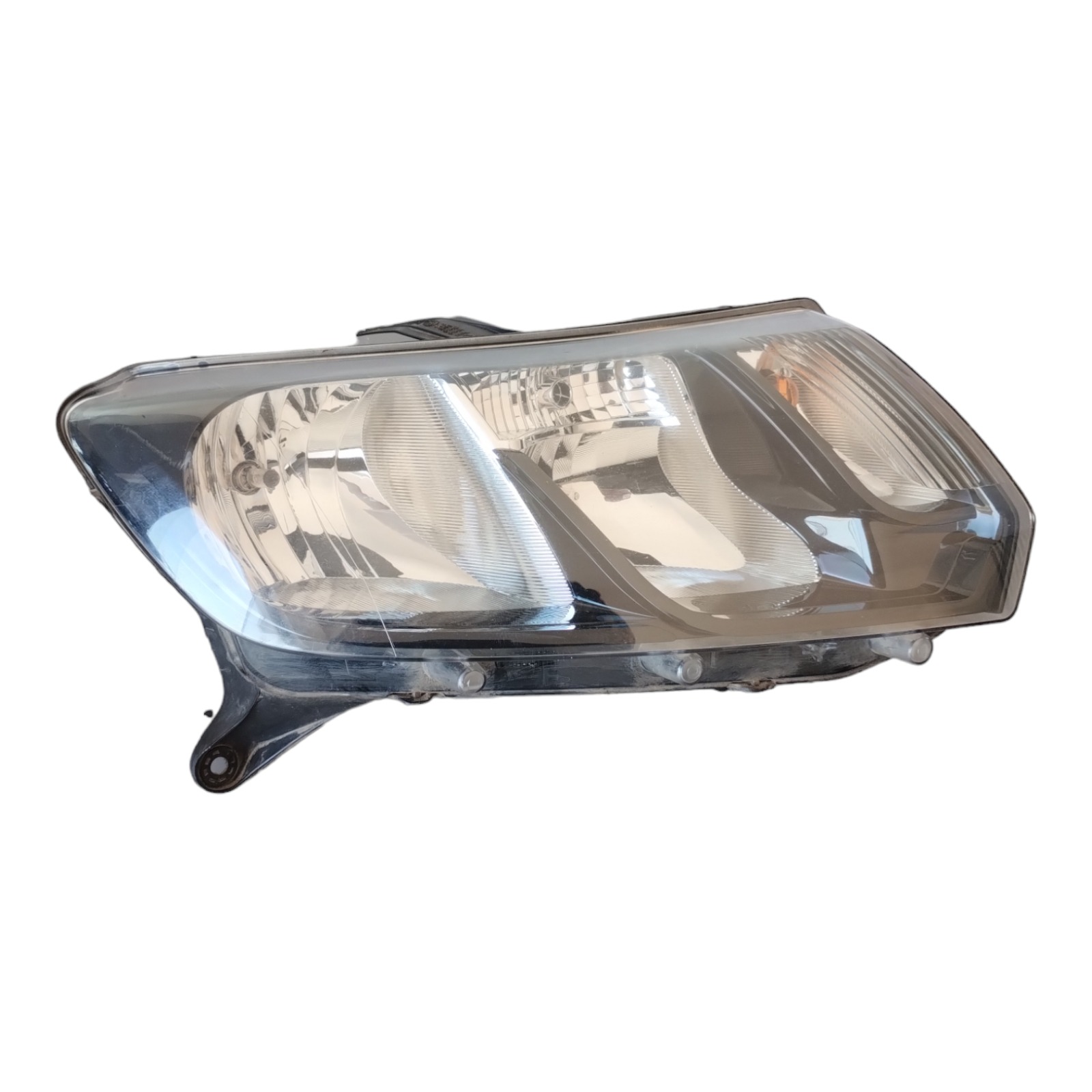 Farol Direito Máscara Negra Renault Sandero Stepway 14 À 20.