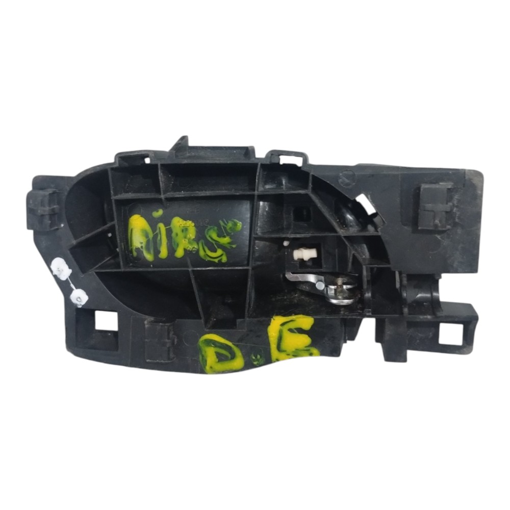 Maçaneta Interna Esquerdo Dianteiro  Citroen C3 2013 A 2017. – Preto C/ Cromado – Dianteira 3