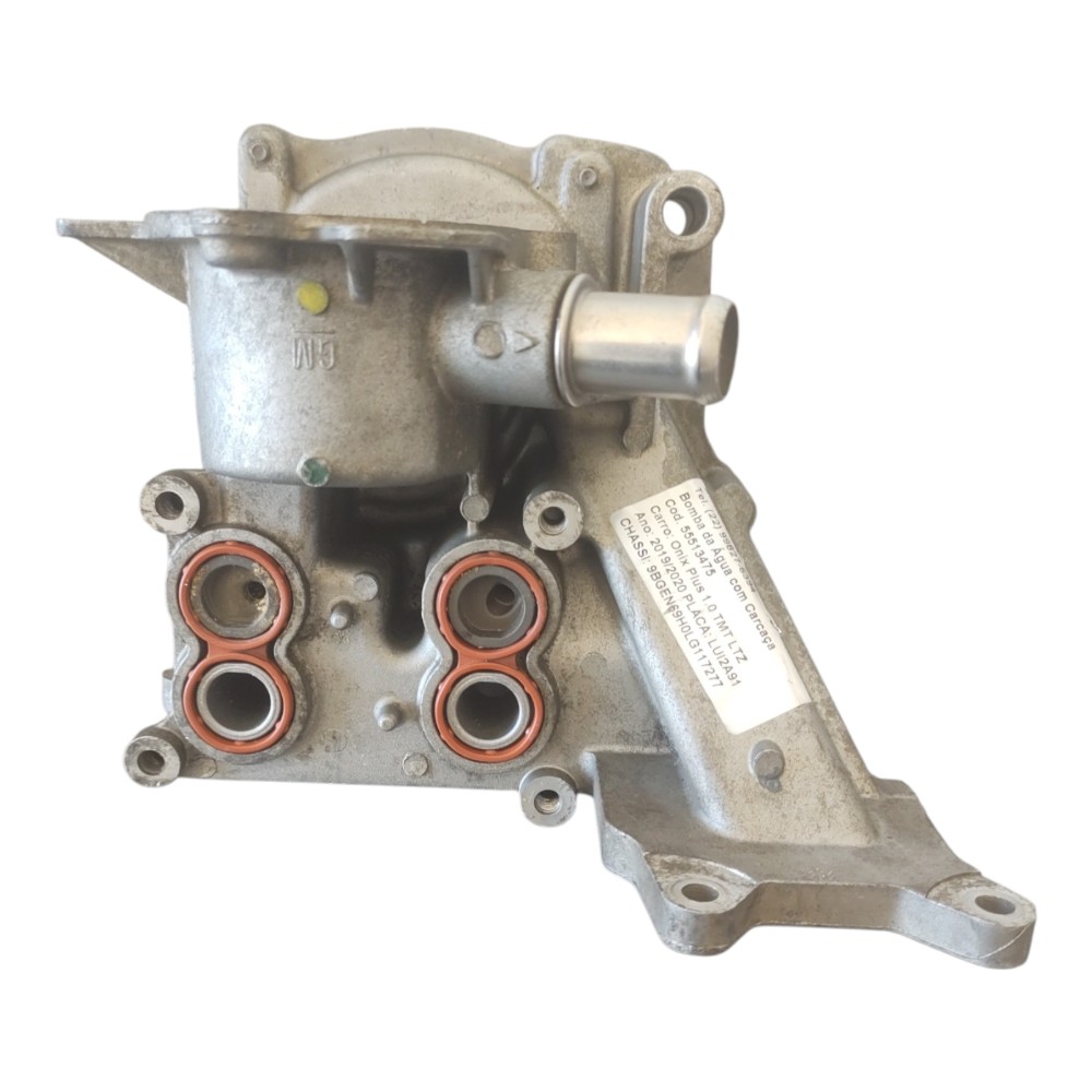 Bomba Da Água Gm Tracker E Onix 1.0 3cc Turbo 2020 À 2024. 5