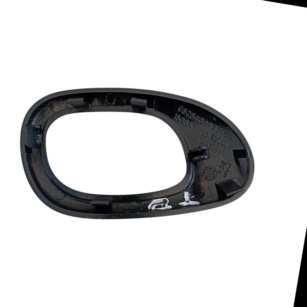 Moldura Acab.interno Maçaneta Tras. Direita Peugeot 206 207. Preto Traseira 3