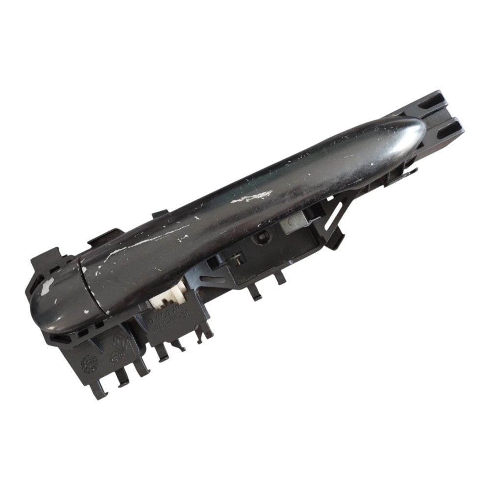 Maçaneta Externa Traseira Esq. Renault Megane 2007 À 2012. Preto Traseira 1