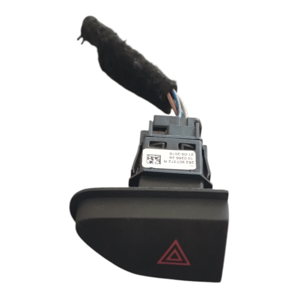 Botao Pisca Alerta Renault Duster 2012 Á 2015. Preto 1