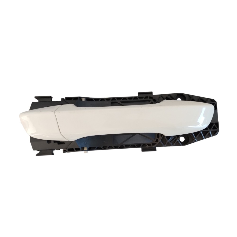 Maçaneta Externa Traseira Direita Vw Virtus Polo Tcross. Branco Traseira