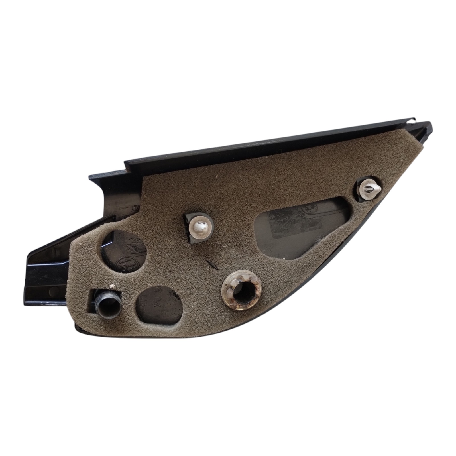 Moldura Retrovisor Interno Direito Vw Gol. Preto 2