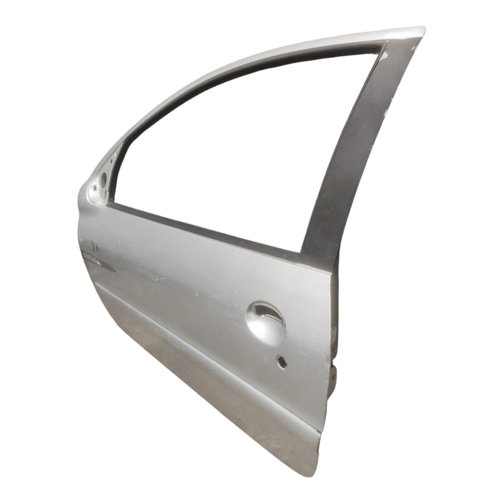 Porta Dianteira Esq. Peugeot 206 E 207 2 Portas Quiksilver. Dianteira Esquerdo Cinza 3