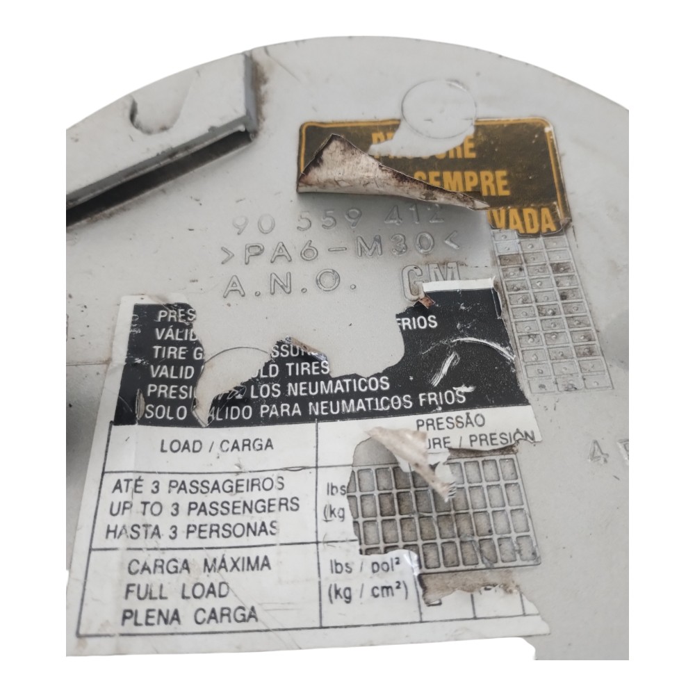 Tampa Portinhola Tanque Combustível Gm Astra 1999 Á 2012. – Prata – 2005 5