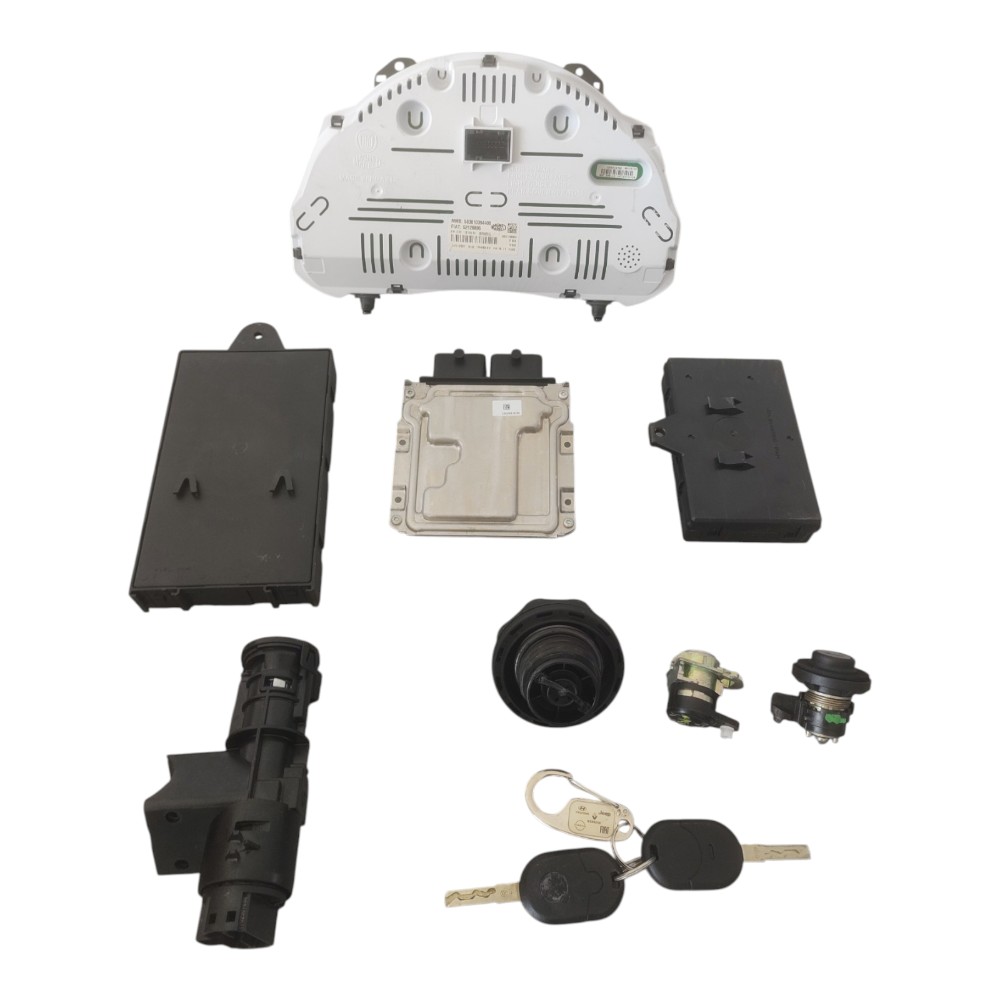 Kit Code Módulos De Injeção Fiat Mobi Like 1.0 8v. 3