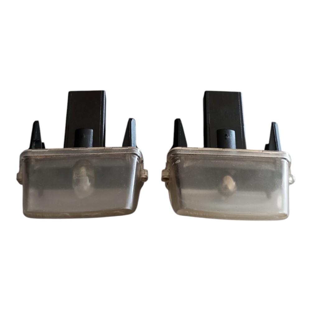 Par Luz Da Placa Peugeot 206 207 Citroen C3 1.4 8v. 5