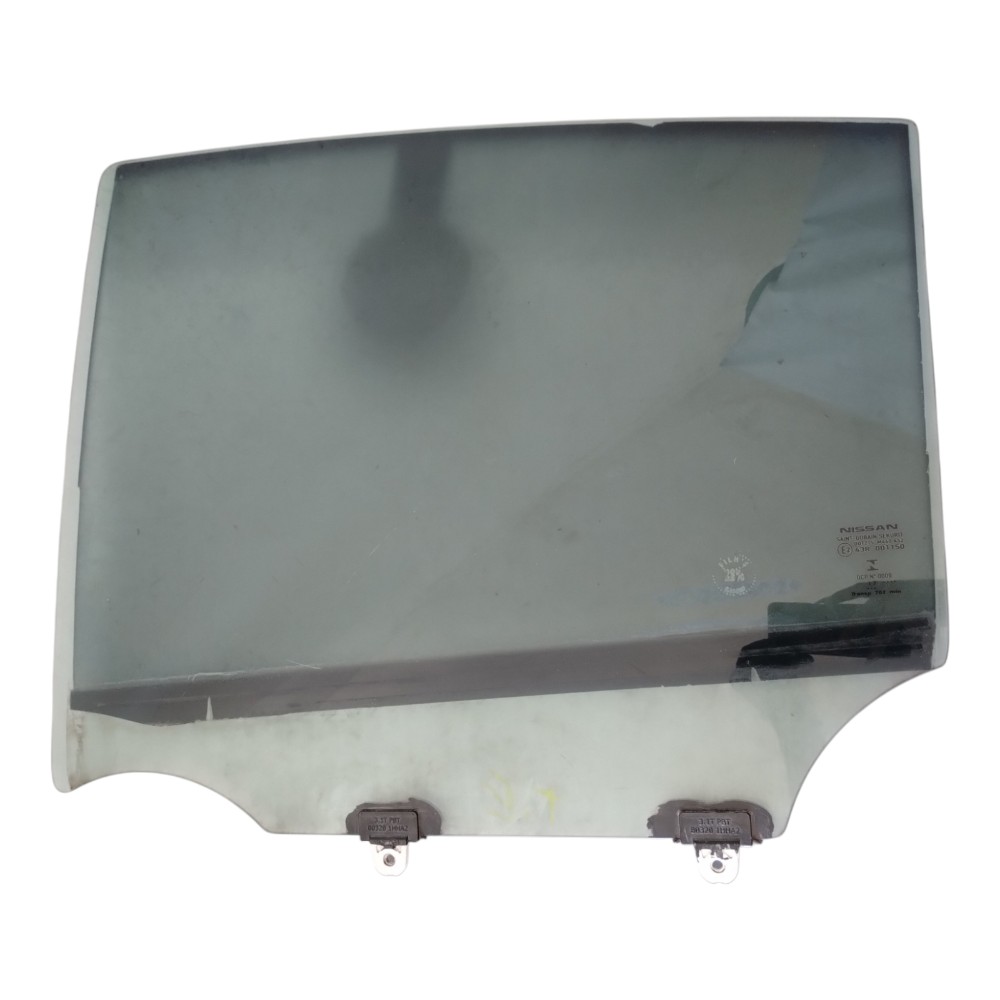 Vidro da Porta Traseira Esquerda Nissan Versa 2013 à 2019.