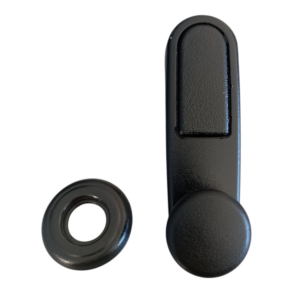 Manivela Porta Traseira Direita Peugeot 206 207 2008 À 2014. Preto 5