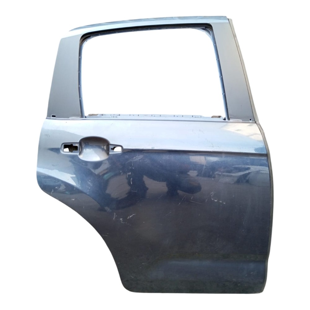 Porta Traseira Direita Citroen C3 2012 Á 2018. Traseira Esquerda Azul 1
