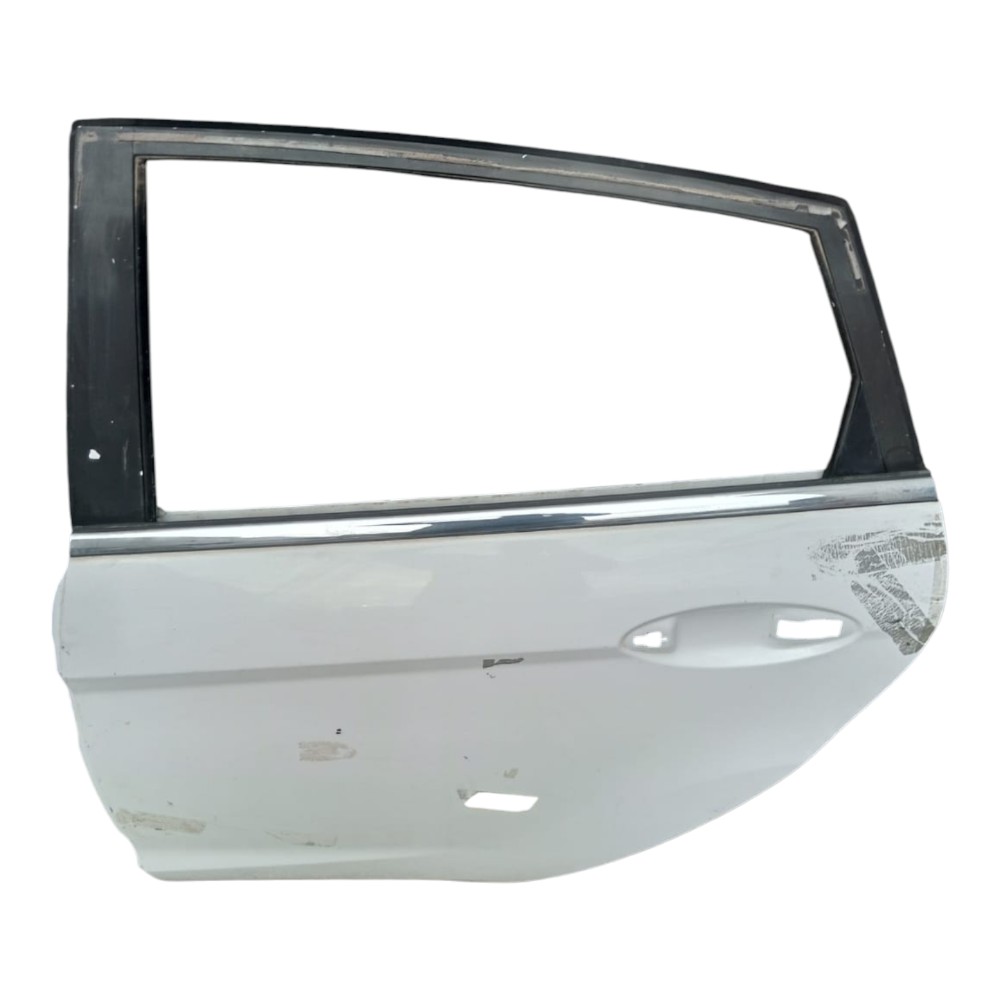 Porta Traseira Esquerda Ford New Fiesta 2014. Traseira Esquerda Branco 8