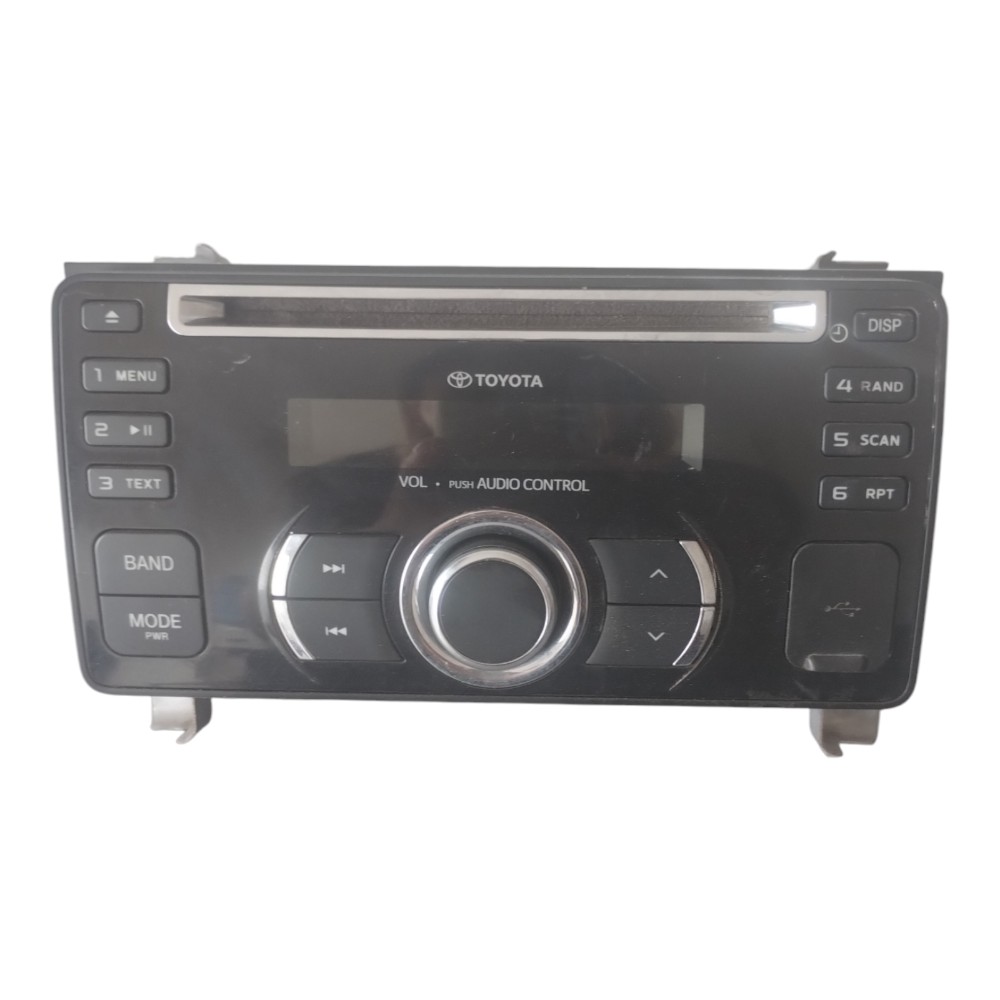 Radio Toyota Etios 1.3 E 1.5 16v. 2012 À 2019.