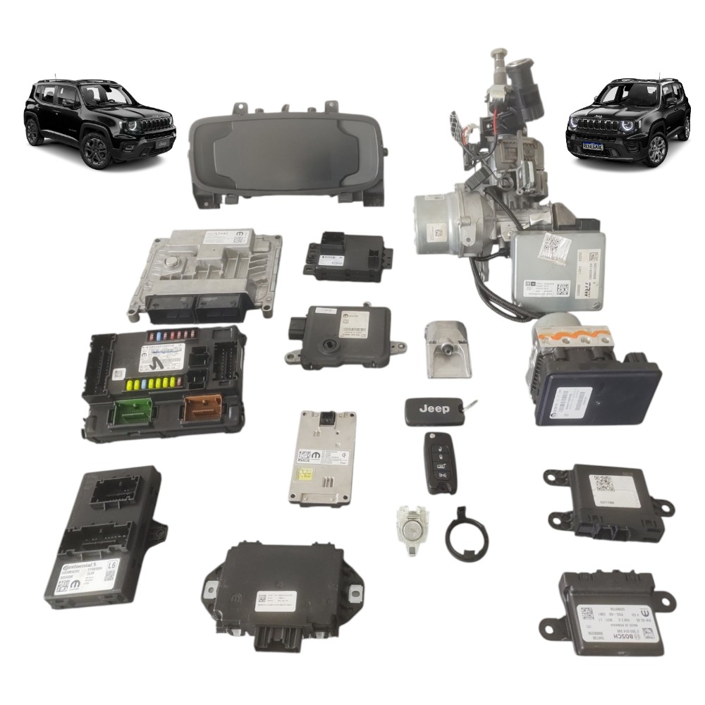 Kit Code Módulos De Injeção Jeep Renegade T270 1.3 C/ 6 Km. 2