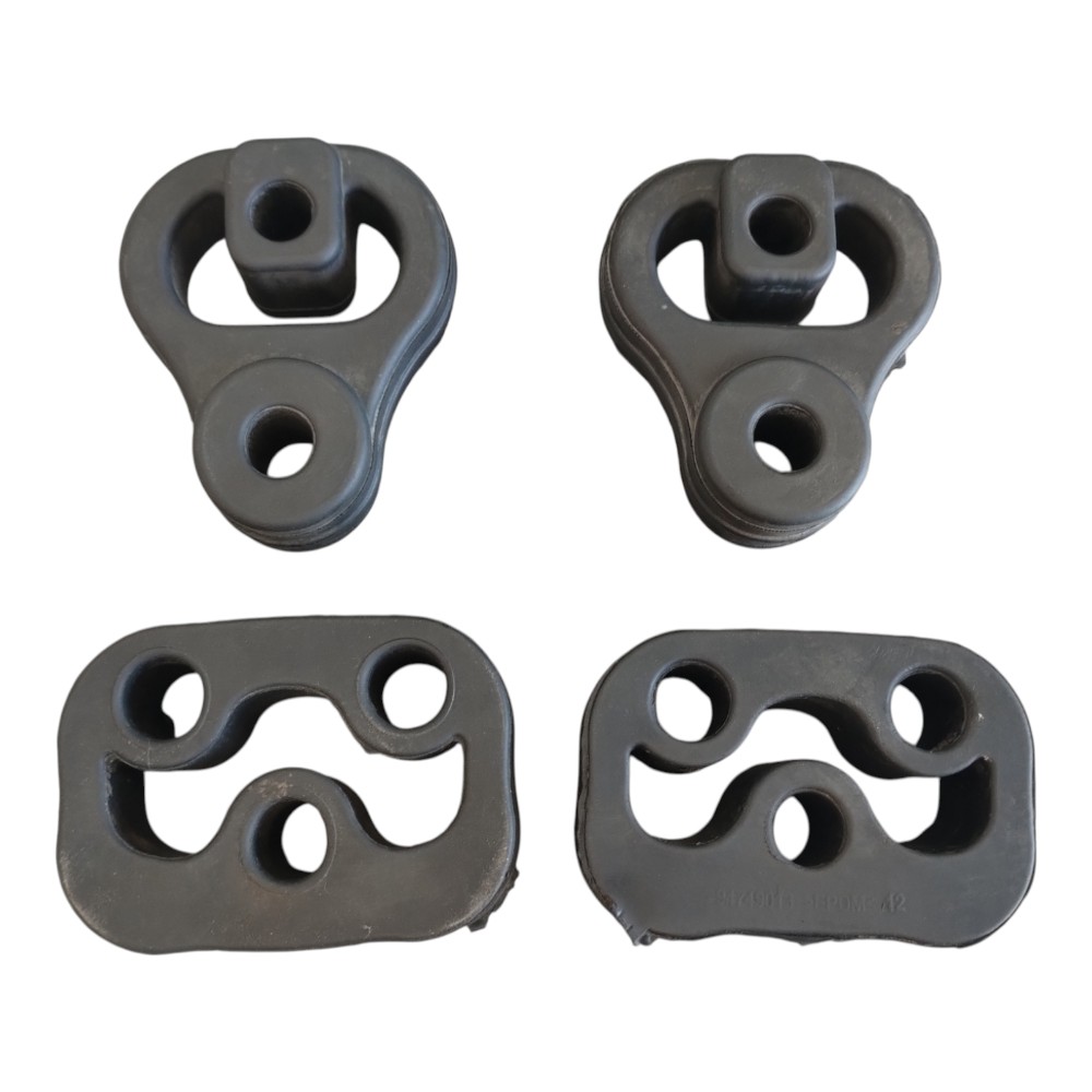 Kit Coxim Borracha Escapamento Gm Onix Prisma Cobalt 13 à 19
