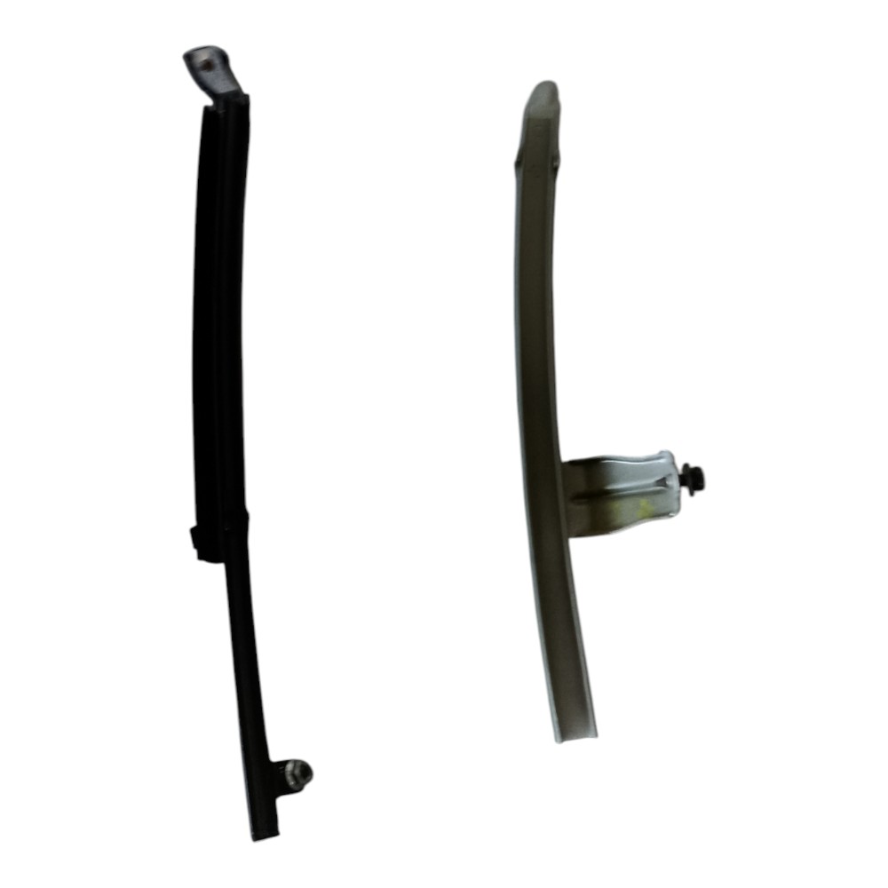 Canaleta Guia Porta Traseira Esquerda Toyota Etios 16/21. Preto E Cinza