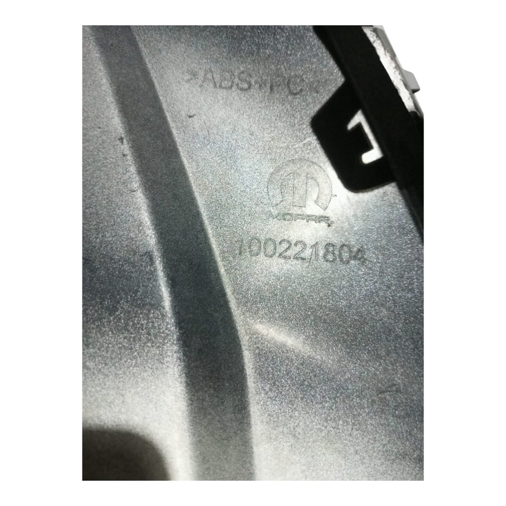 Spoiler Protetor Parachoque Dianteiro Fiat Toro 2016 À 2021. Prata 3