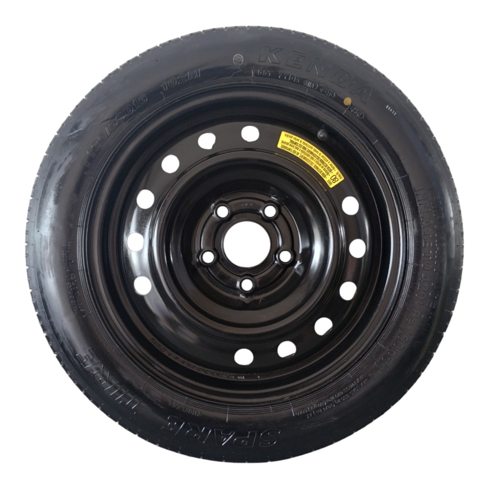 Estepe Fino Aro 16 Honda Hrv 2015 À 2019. Preto