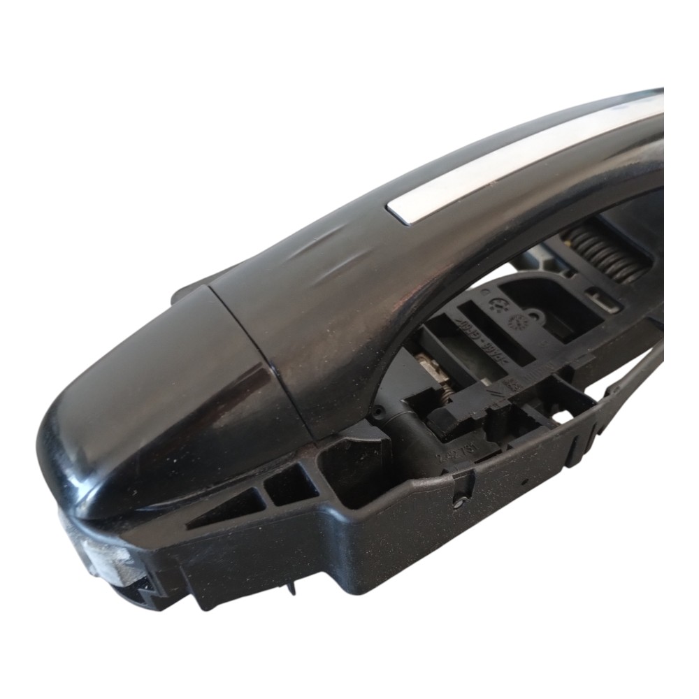 Maçaneta Externa Traseira Direita Citroen C4 Lounge 14/18. Preto E Cromado Traseira 2