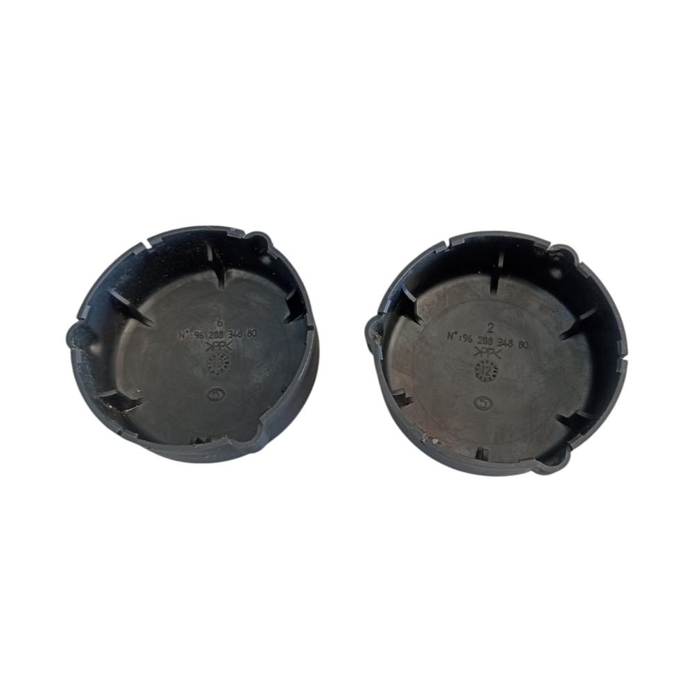 Par De Tampas Amort. Superior Peugeot 206 207 2008 A 2014. Preto 3