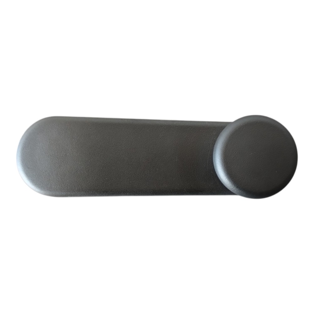 Manivela Porta Traseira Dir/esq Gm Onix Prisma 2013 À 2019. Preto