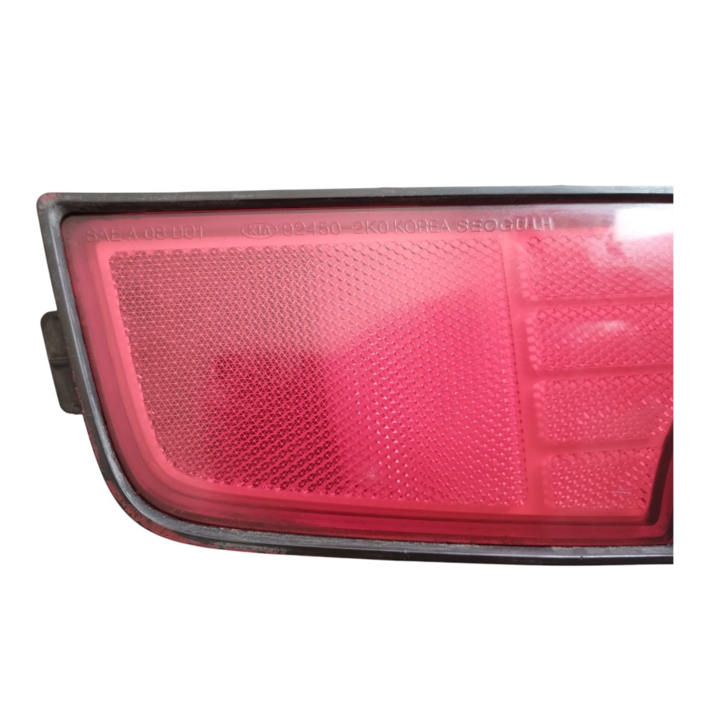 Refletor Para-choque Traseiro Esquerdo Kia Soul 2009 À 2012. Vermelho 2