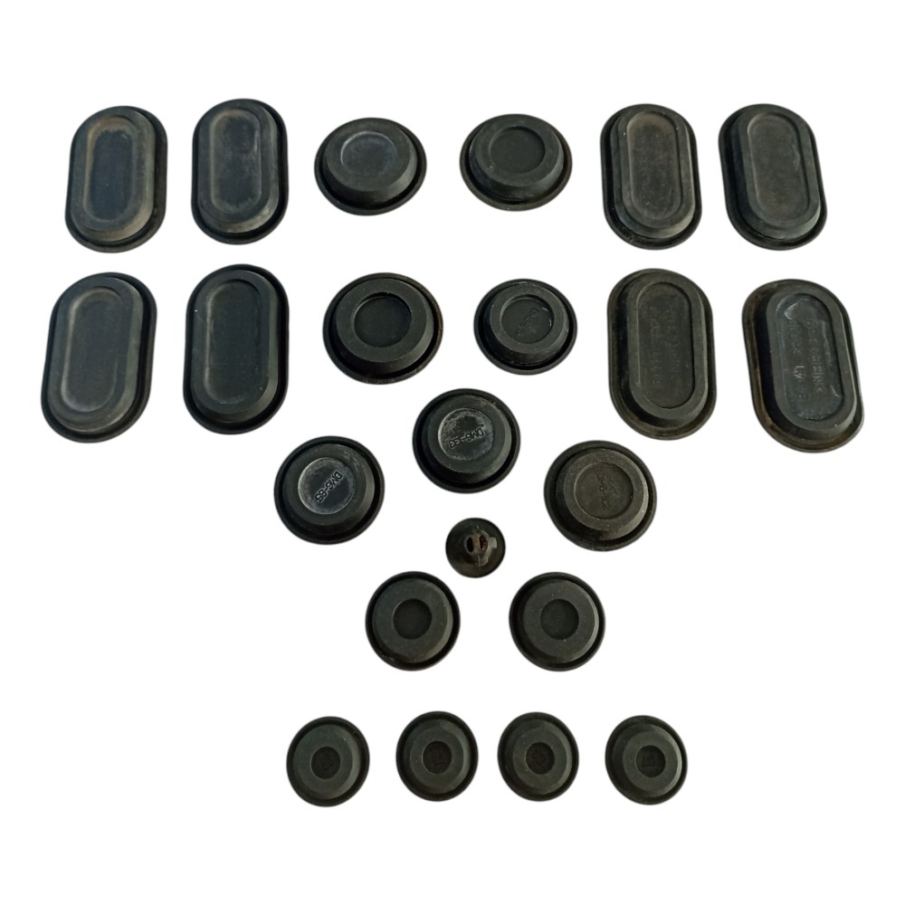 KIT BORRACHAS DO ASSOALHO HYUNDAI HB20 2013 Á 2019.