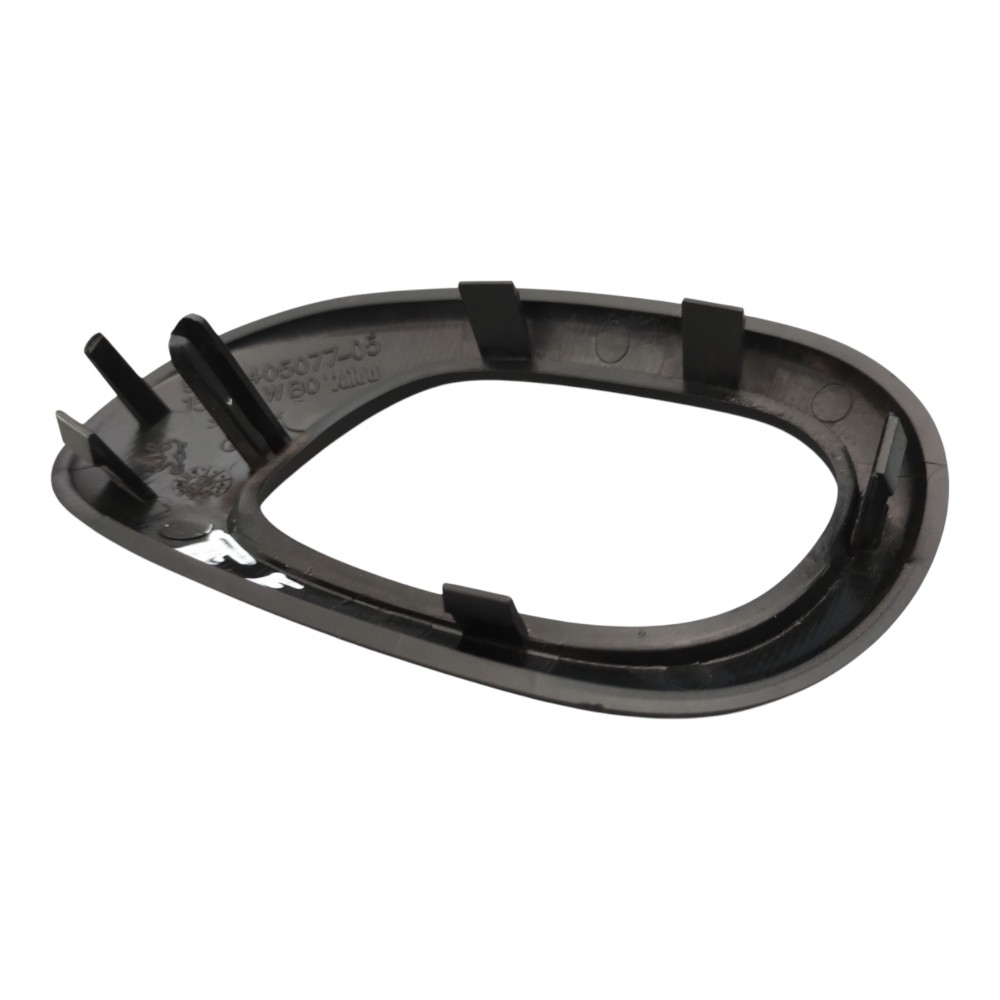 Moldura Maçaneta Interna Esq Diant/tras Peugeot 207 08 À 14. Preto Traseira 6