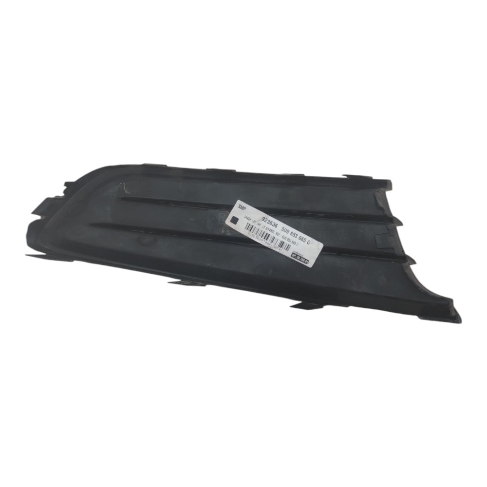 Tampa Moldura Farol Milha Vw Gol G6 Voyage E Saveiro. Preto 2