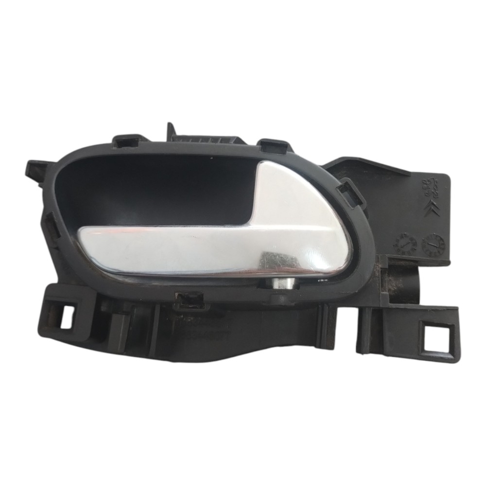 Maçaneta Int. Direito Tras.citroen Air Cross C3 2011 A 2015. Preto C/ Cromado Traseira 1