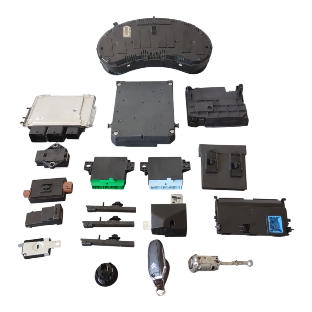 Kit Code Módulo Injeção Citroen C4 Lounge 1.6 16v Thp Start. 2