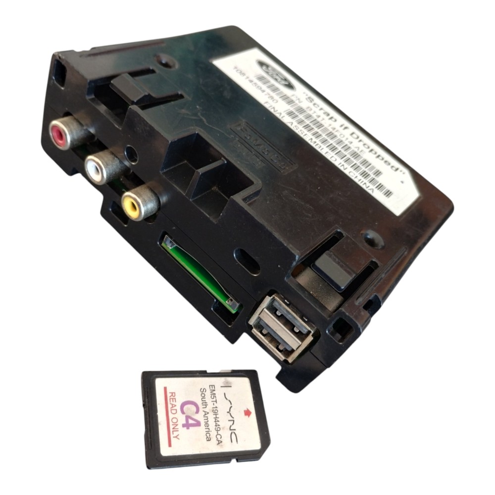 Módulo Entrada Auxiliar Usb Ford Fusion 2013 À 2016. Preto 2