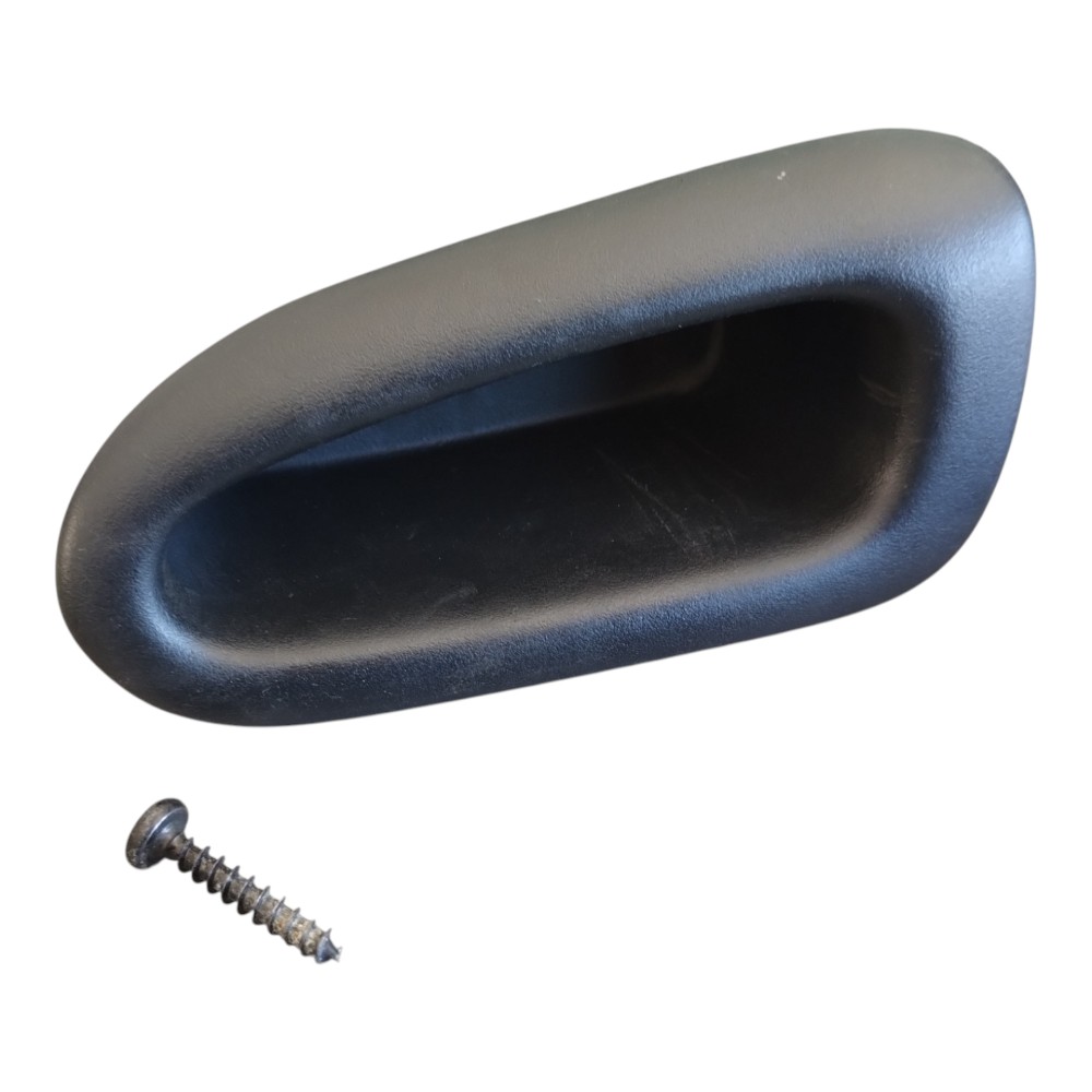 Moldura Puxador Esquerdo Diant/tras Peugeot 207 2008 À 2014. Preto Dianteira/traseira