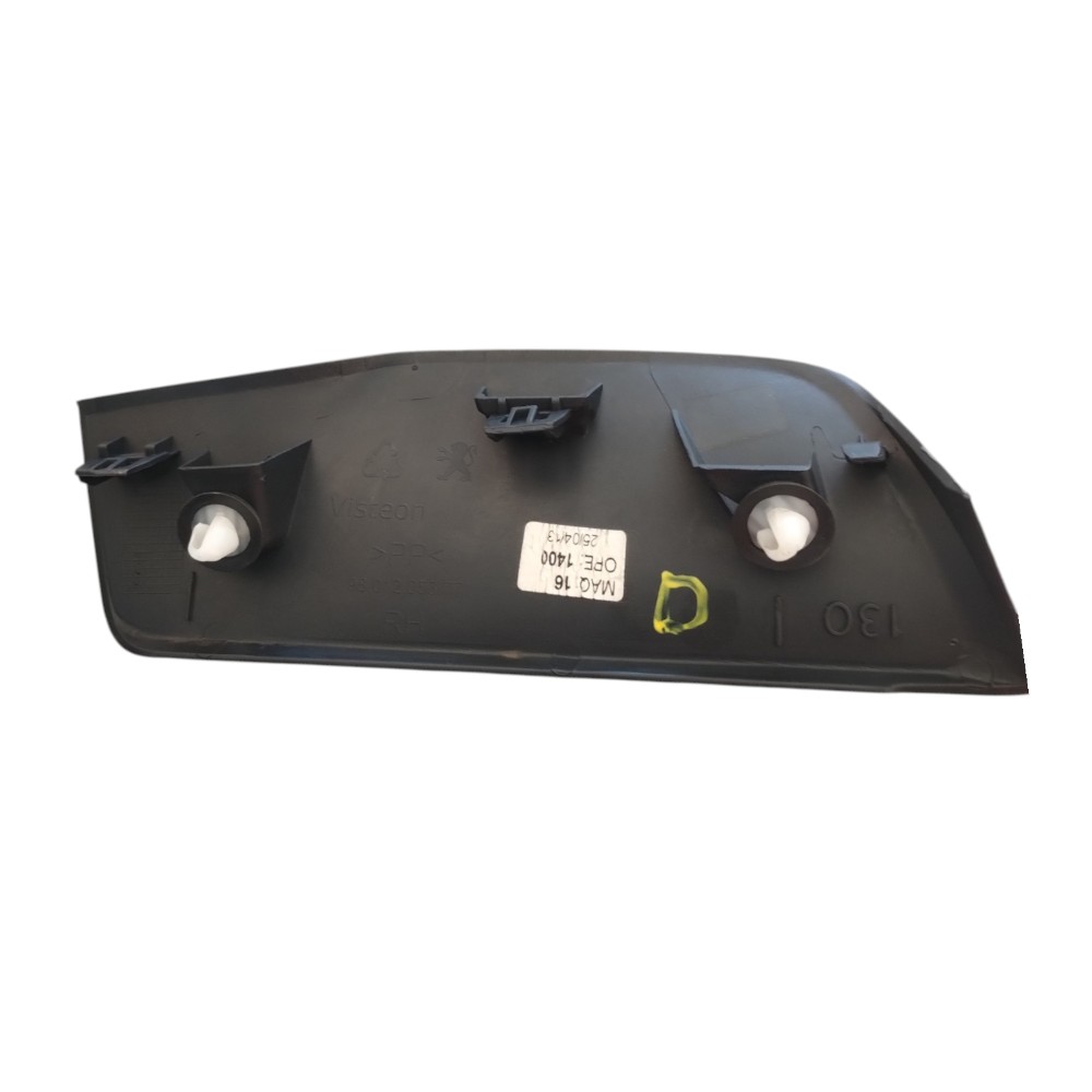 Acabamento Int. Retrovisor Direito  Peugeot 208 2013 A 2019. 3