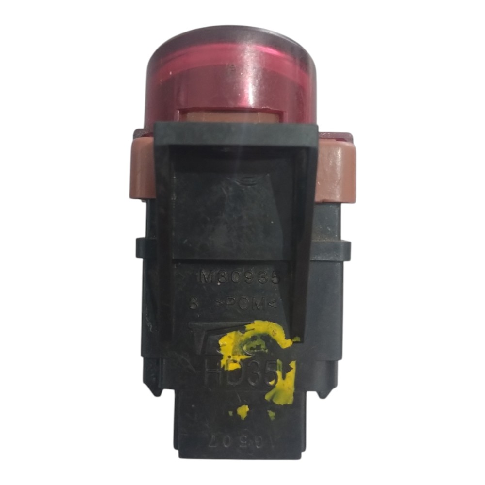 Botão Pisca Alerta Honda Civic 2012 A 2016. Preto E Vermelho 4