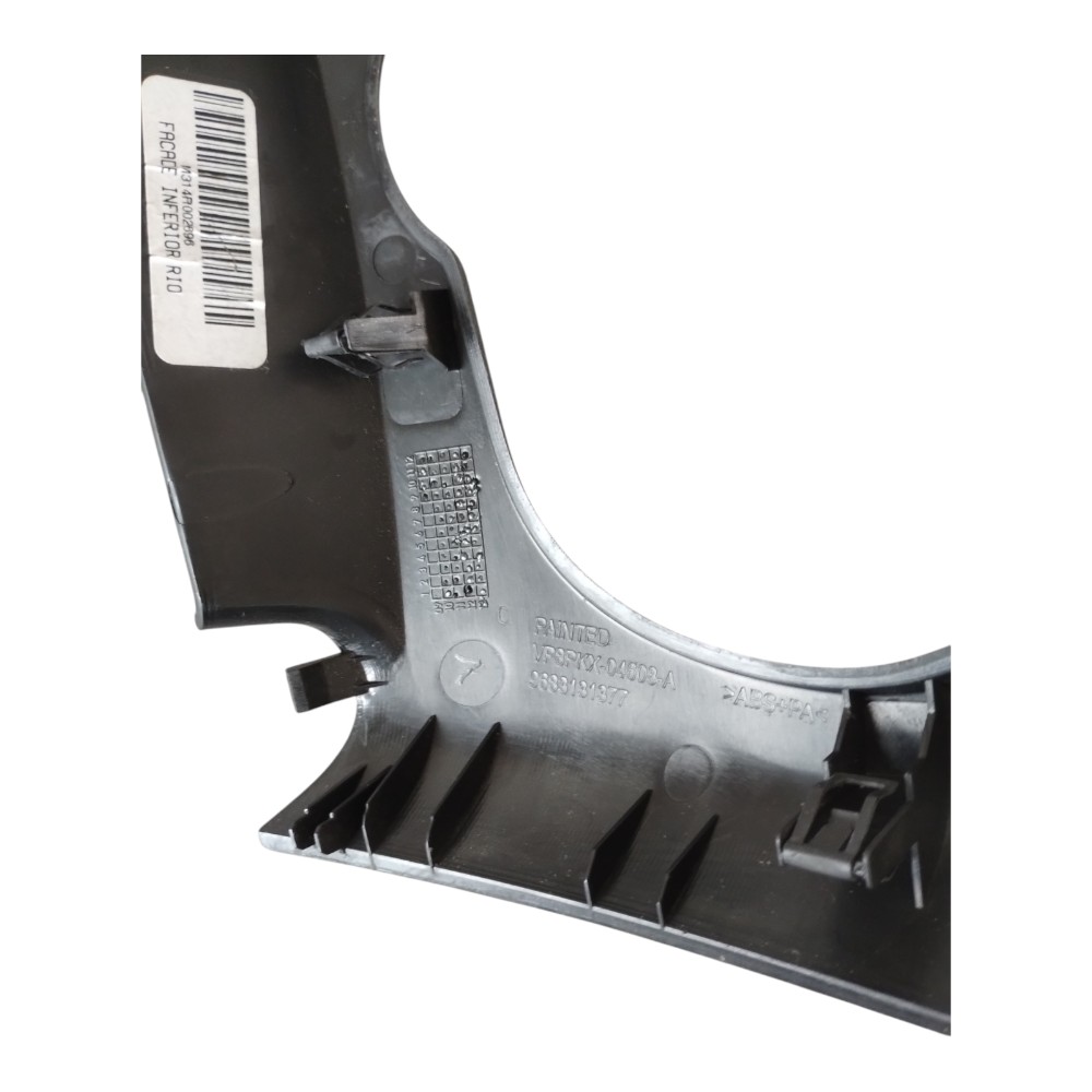 Moldura Do Painel Central Peugeot 206 207 2008 À 2014. Preto 7
