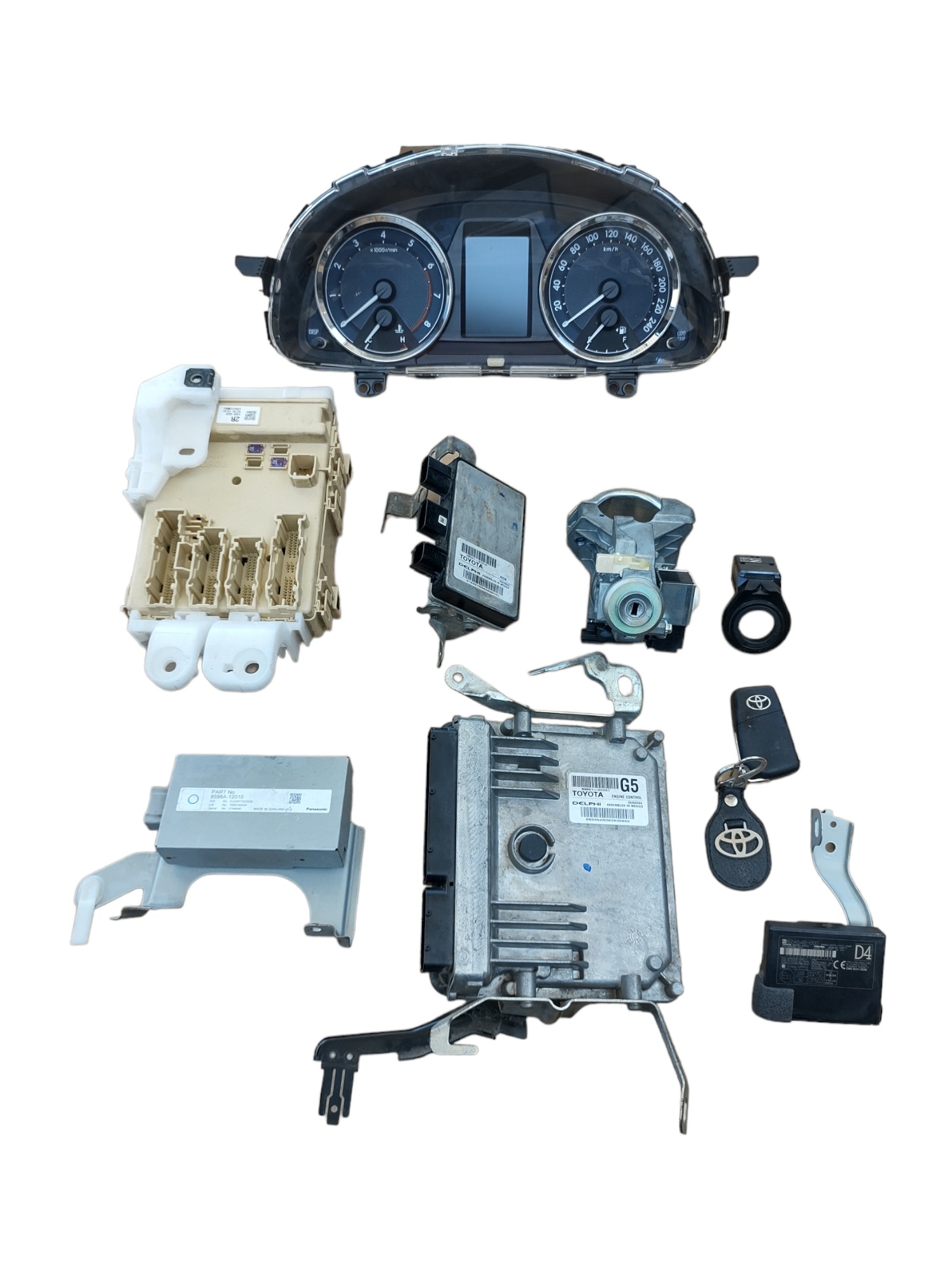 Kit Módulos Injeção Code Toyota Corolla 2.0 16v 2015 À 2019. 1