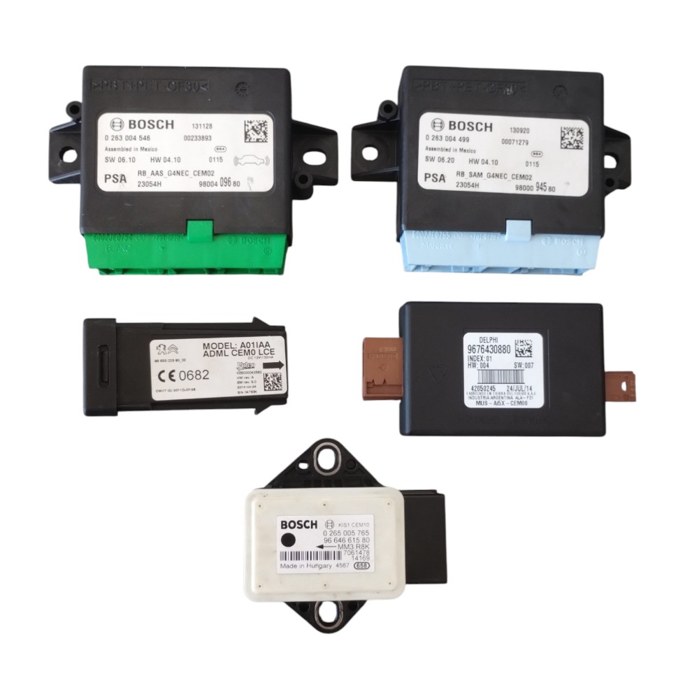Kit Code Módulo Injeção Citroen C4 Lounge 1.6 16v Thp Start. 10