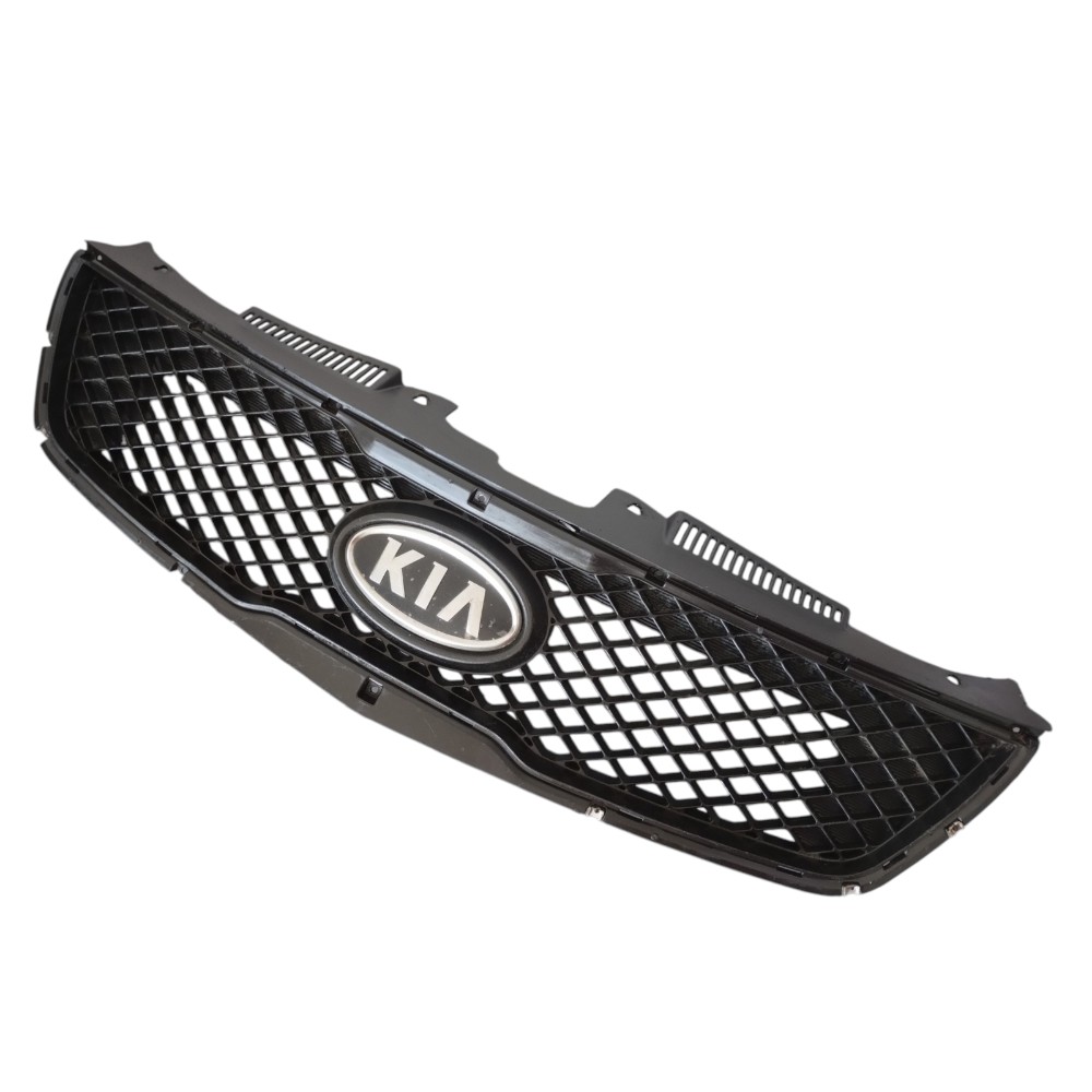 Grade Dianteira Para-choque Original Kia Cerato 2009 À 2013. Preto 1