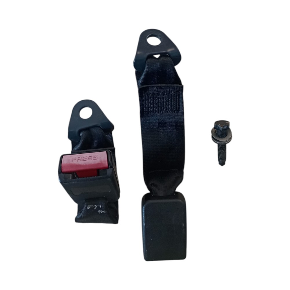 Engate cinto seg. fecho traseiro central peugeot 206 207. 4