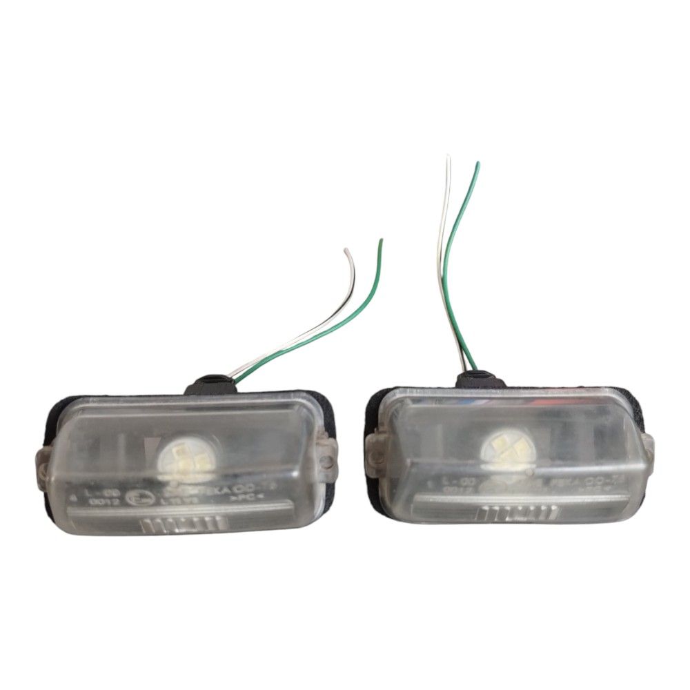 Par De Luz Da Placa Toyota Corolla 2015 Á 2019. 8