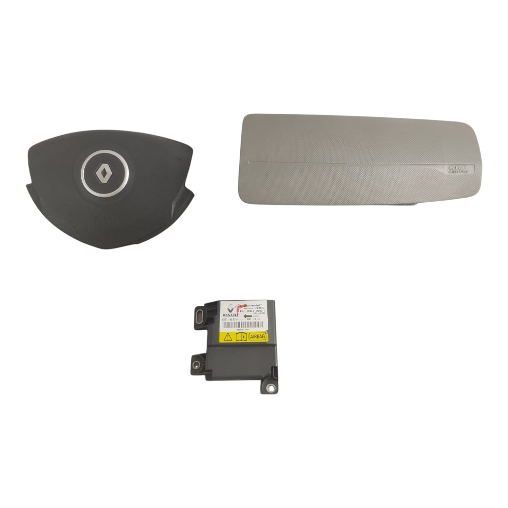 Kit Capa Painel Bolsa Volante Módulo Logan E Sandero 08 À 13 9