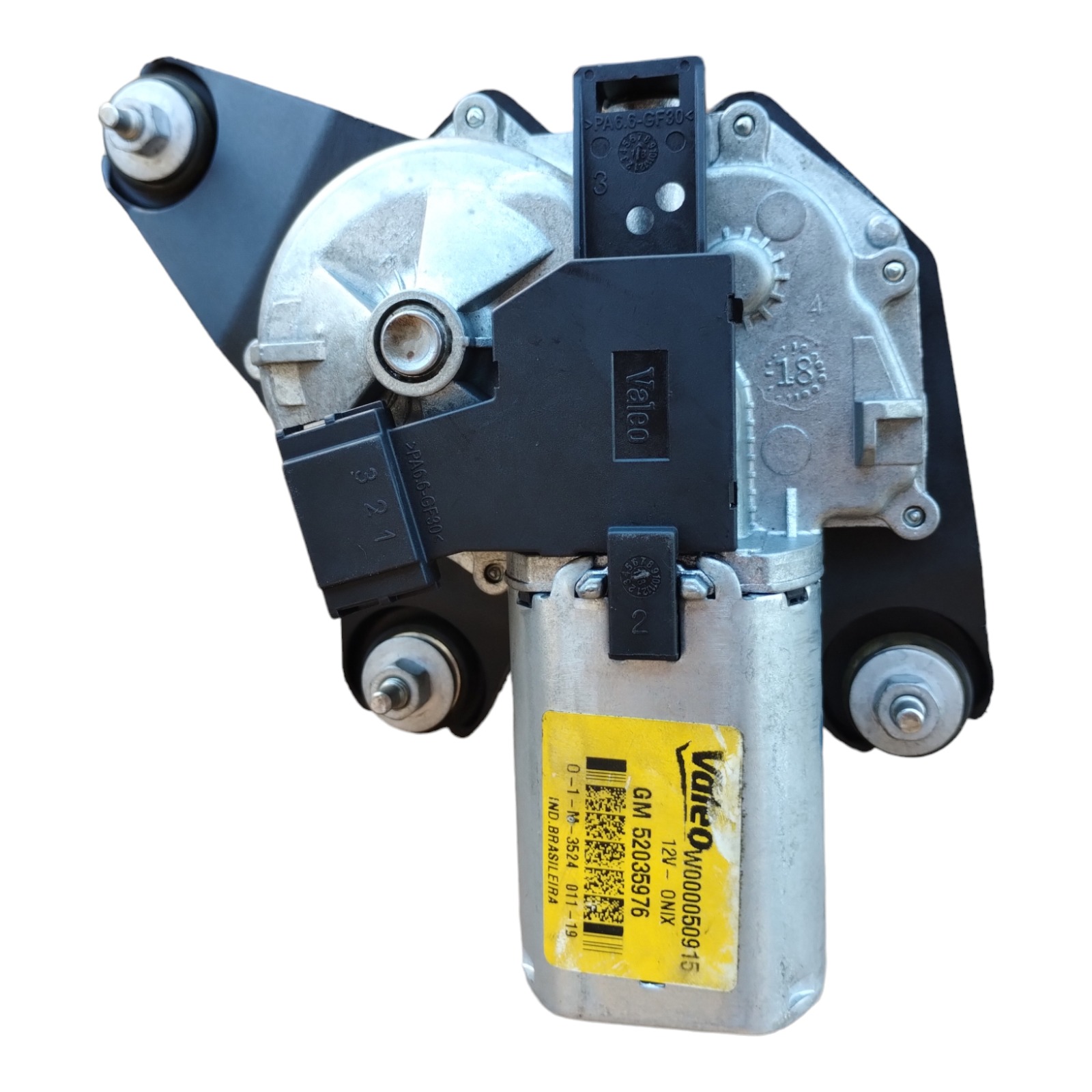 Motor Limpador Traseiro Vidro Gm Onix 2013 A 2019. 3