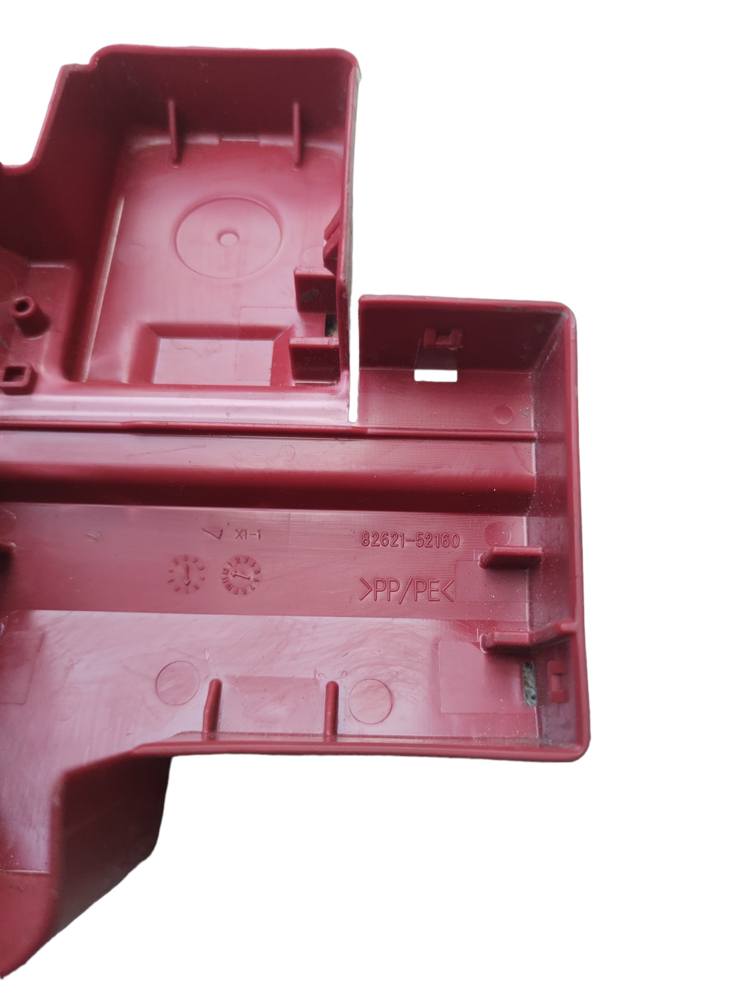 Capa Tampa Polo Positivo Bateria Toyota Yaris. 2