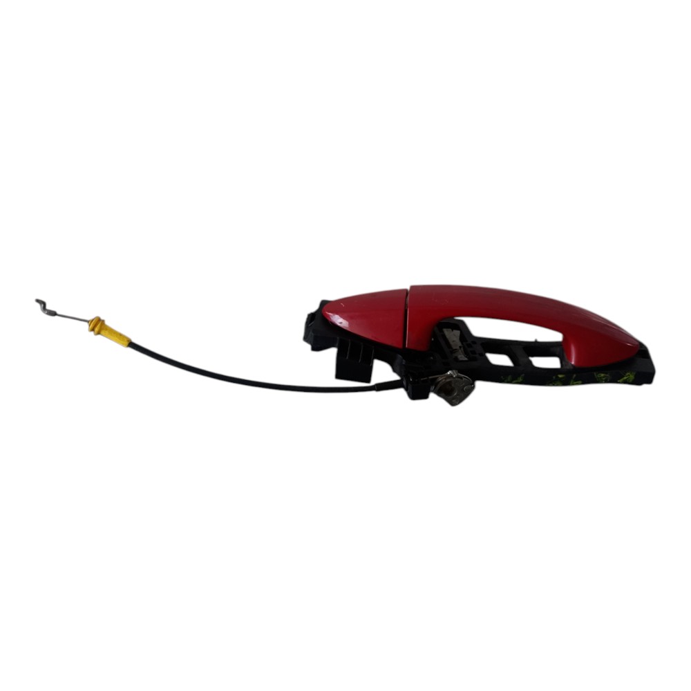 Maçaneta Ext. Porta Traseira Esquerda Ford Ka 2014 À 2021. Vermelho Traseira 4