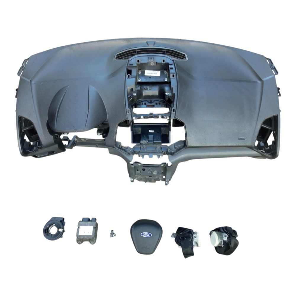 Kit Capa Painel Módulo Sensor Ford Ecosport 2014 À 2018. Cinza Chumbo 1