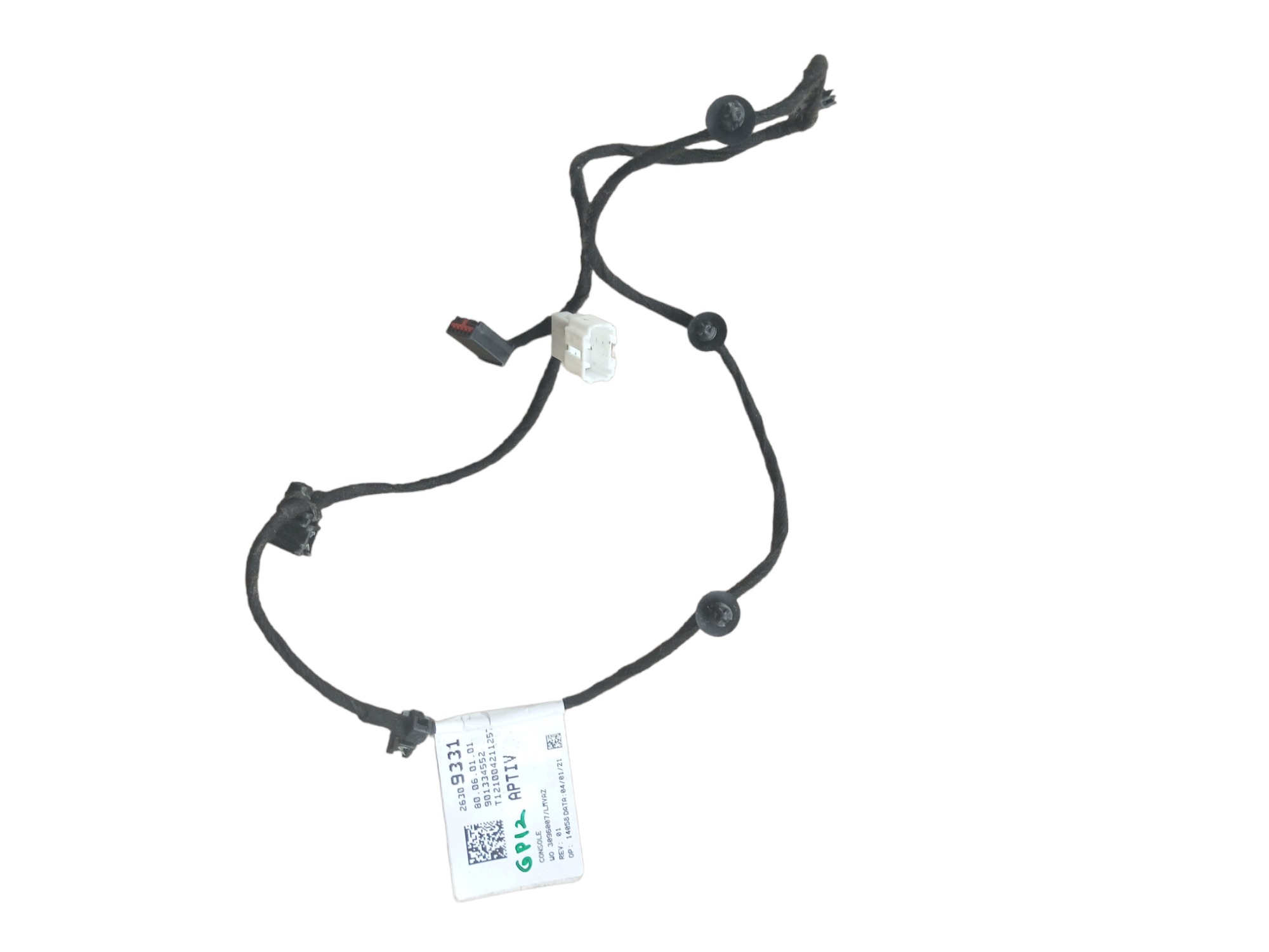 Chicote Da Tampa Da Mala Traseira Gm Tracker 2020 A 2023 2