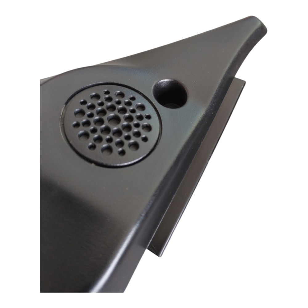 Moldura Interna Retrovisor Direito Fiat Uno Mille 04 À 13. Preto 3