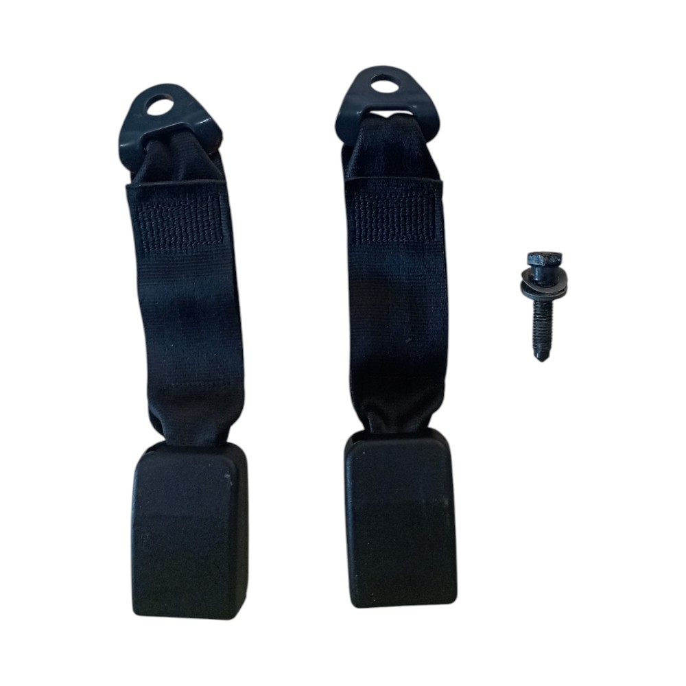 Engate cinto seg. fecho traseiro central peugeot 206 207. 3
