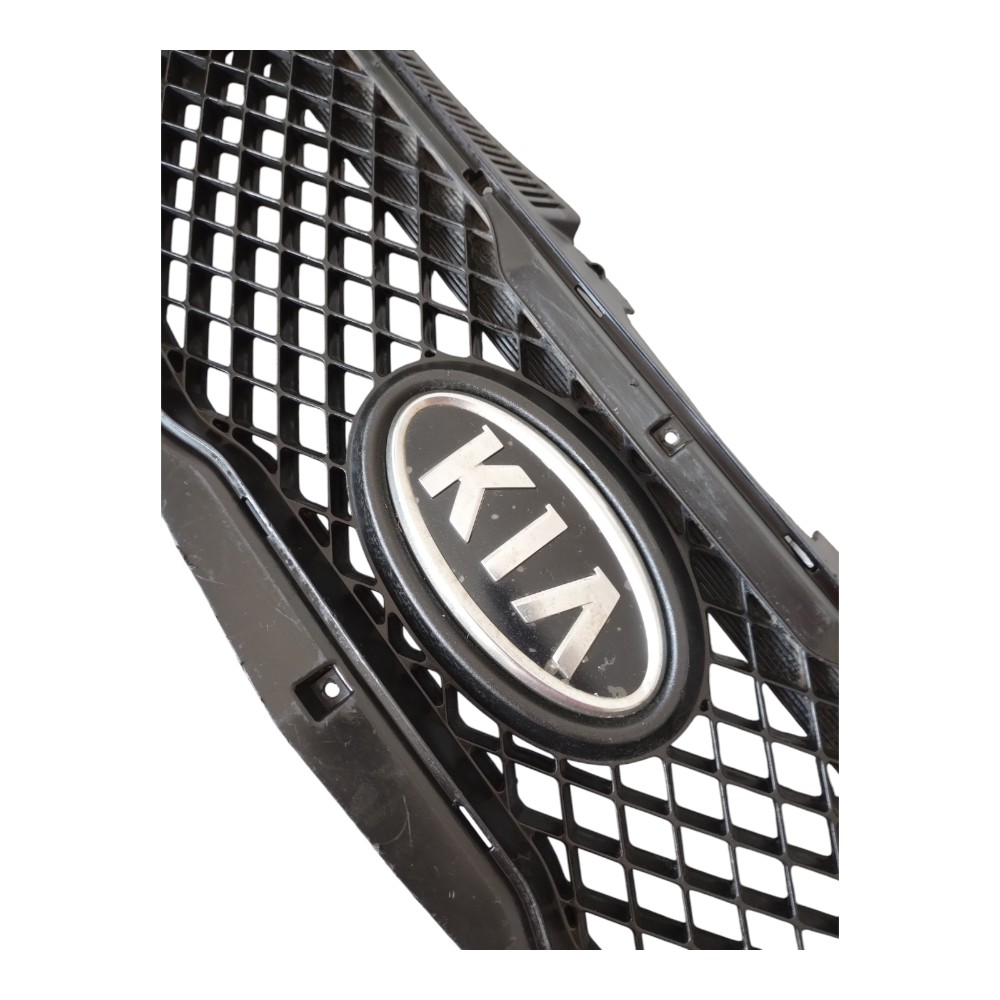 Grade Dianteira Para-choque Original Kia Cerato 2009 À 2013. Preto 5